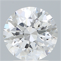 Del inventario de diamantes de laboratorio, 2.66 quilates, Redondo , Color D, claridad VVS2 y certificado IGI