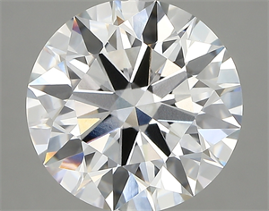 Picture of Lab Created Diamond 5.24 Carats, Round with ideal Cut, E Color, vvs2 Clarity and Certified by IGI
