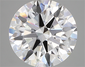 Picture of Lab Created Diamond 5.19 Carats, Round with ideal Cut, E Color, vs1 Clarity and Certified by IGI
