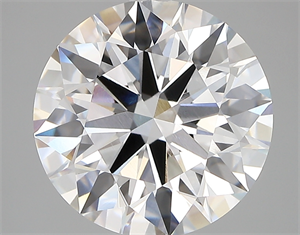 Picture of Lab Created Diamond 5.11 Carats, Round with ideal Cut, D Color, vvs2 Clarity and Certified by IGI