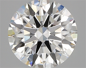 Picture of Lab Created Diamond 2.76 Carats, Round with ideal Cut, F Color, vvs1 Clarity and Certified by IGI