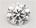 Del inventario de diamantes de laboratorio, 1.45 quilates, Redondo , Color D, claridad vvs2 y certificado IGI