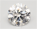 Lab Created Diamond 1.30 Carats, Round with ideal Cut, D Color, vvs2 Clarity and Certified by IGI