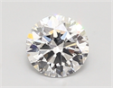 Lab Created Diamond 0.95 Carats, Round with ideal Cut, D Color, vvs2 Clarity and Certified by IGI