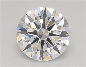 Picture of Lab Created Diamond 0.87 Carats, Round with ideal Cut, D Color, vvs2 Clarity and Certified by IGI