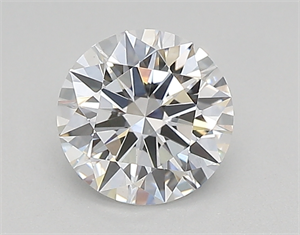 Picture of Lab Created Diamond 0.71 Carats, Round with ideal Cut, D Color, vs1 Clarity and Certified by IGI