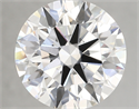 Lab Created Diamond 5.11 Carats, Round with ideal Cut, E Color, vvs2 Clarity and Certified by IGI