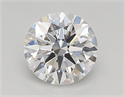 Del inventario de diamantes de laboratorio, 0.74 quilates, Redondo , Color D, claridad vvs2 y certificado IGI