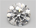 Del inventario de diamantes de laboratorio, 1.82 quilates, Redondo , Color E, claridad vvs1 y certificado IGI