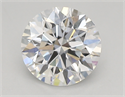 Lab Created Diamond 0.94 Carats, Round with ideal Cut, D Color, vvs2 Clarity and Certified by IGI