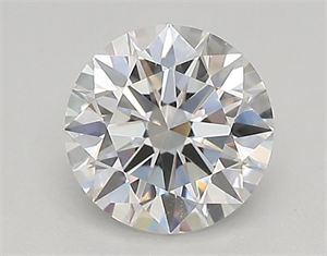 Picture of Lab Created Diamond 0.70 Carats, Round with ideal Cut, D Color, vvs2 Clarity and Certified by IGI