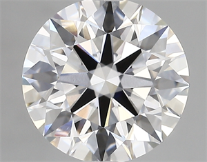 Picture of Lab Created Diamond 3.00 Carats, Round with ideal Cut, D Color, vvs1 Clarity and Certified by IGI