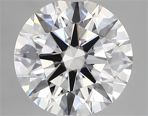 Picture of Lab Created Diamond 2.63 Carats, Round with ideal Cut, D Color, vvs1 Clarity and Certified by IGI