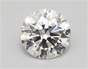 Lab Created Diamond 1.02 Carats, Round with ideal Cut, D Color, vvs2 Clarity and Certified by IGI