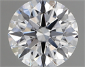 Lab Created Diamond 1.06 Carats, Round with ideal Cut, D Color, vs1 Clarity and Certified by IGI