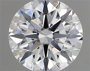 Picture of Lab Created Diamond 1.06 Carats, Round with ideal Cut, D Color, vs1 Clarity and Certified by IGI
