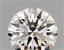 Lab Created Diamond 1.01 Carats, Round with ideal Cut, D Color, vvs2 Clarity and Certified by IGI