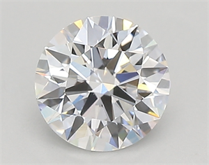 Picture of Lab Created Diamond 0.87 Carats, Round with ideal Cut, D Color, vs1 Clarity and Certified by IGI