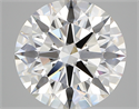 Lab Created Diamond 5.53 Carats, Round with ideal Cut, E Color, vvs2 Clarity and Certified by IGI
