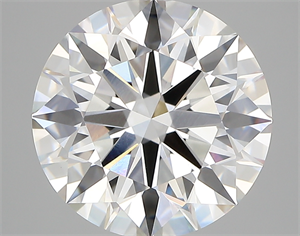 Picture of Lab Created Diamond 5.53 Carats, Round with ideal Cut, E Color, vvs2 Clarity and Certified by IGI
