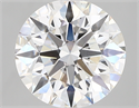 Del inventario de diamantes de laboratorio, 3.21 quilates, Redondo , Color F, claridad vs1 y certificado GIA