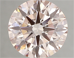 Picture of Lab Created Diamond 2.19 Carats, Round with ideal Cut, FANCY  PINK Color, vs1 Clarity and Certified by IGI