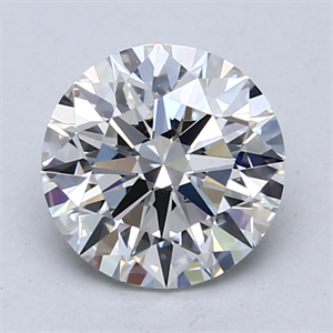 Picture of Lab Created Diamond 1.70 Carats, Round with Ideal Cut, E Color, VS1 Clarity and Certified by IGI