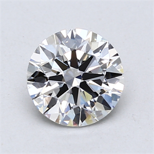 Picture of Lab Created Diamond 1.07 Carats, Round with Ideal Cut, E Color, VS1 Clarity and Certified by IGI