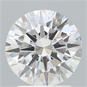 Del inventario de diamantes de laboratorio, 2.29 quilates, Redondo , Color E, claridad VVS2 y certificado IGI