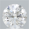 Del inventario de diamantes de laboratorio, 2.16 quilates, Redondo , Color D, claridad VVS2 y certificado IGI