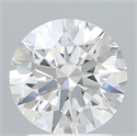 Del inventario de diamantes de laboratorio, 2.10 quilates, Redondo , Color D, claridad VVS2 y certificado IGI