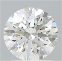 Lab Created Diamond 1.76 Carats, Round with Excellent Cut, G Color, VVS2 Clarity and Certified by IGI