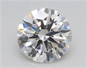Del inventario de diamantes de laboratorio, 2.02 quilates, Redondo , Color E, claridad VVS2 y certificado IGI