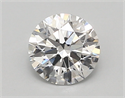 Lab Created Diamond 0.97 Carats, Round with ideal Cut, E Color, vvs2 Clarity and Certified by IGI