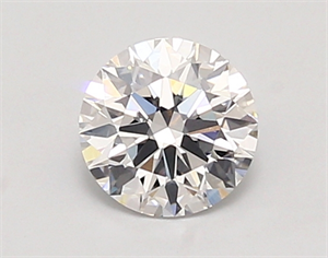 Picture of Lab Created Diamond 0.90 Carats, Round with ideal Cut, D Color, vvs1 Clarity and Certified by IGI