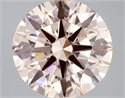 Lab Created Diamond 4.58 Carats, Round with ideal Cut, FANCY  PINK Color, vvs2 Clarity and Certified by IGI