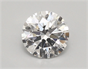 Lab Created Diamond 0.87 Carats, Round with ideal Cut, D Color, vs1 Clarity and Certified by IGI
