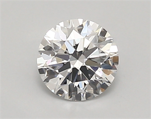Picture of Lab Created Diamond 0.87 Carats, Round with ideal Cut, D Color, vs1 Clarity and Certified by IGI