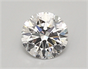 Lab Created Diamond 0.85 Carats, Round with ideal Cut, D Color, vvs2 Clarity and Certified by IGI