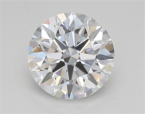 Picture of Lab Created Diamond 0.77 Carats, Round with ideal Cut, D Color, vvs2 Clarity and Certified by IGI