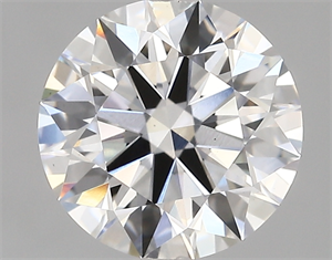 Picture of Lab Created Diamond 2.86 Carats, Round with ideal Cut, D Color, vs1 Clarity and Certified by IGI