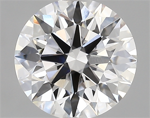 Picture of Lab Created Diamond 2.55 Carats, Round with ideal Cut, D Color, vvs2 Clarity and Certified by IGI