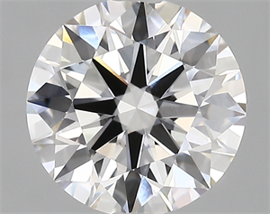 Picture of Lab Created Diamond 2.50 Carats, Round with ideal Cut, D Color, vvs2 Clarity and Certified by IGI