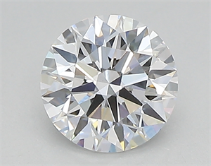 Picture of Lab Created Diamond 0.92 Carats, Round with ideal Cut, D Color, vvs2 Clarity and Certified by IGI