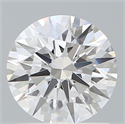 Del inventario de diamantes de laboratorio, 1.17 quilates, Redondo , Color F, claridad VVS2 y certificado IGI