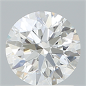 Del inventario de diamantes de laboratorio, 1.53 quilates, Redondo , Color F, claridad VVS1 y certificado IGI