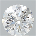 Del inventario de diamantes de laboratorio, 2.10 quilates, Redondo , Color D, claridad VVS2 y certificado IGI
