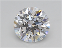 Del inventario de diamantes de laboratorio, 1.04 quilates, Redondo , Color D, claridad VVS2 y certificado IGI
