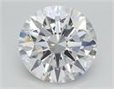 Del inventario de diamantes de laboratorio, 3.02 quilates, Redondo , Color D, claridad vvs1 y certificado IGI
