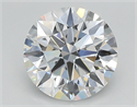 Del inventario de diamantes de laboratorio, 2.49 quilates, Redondo , Color D, claridad vvs1 y certificado IGI